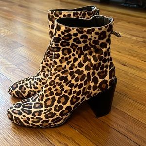 Dolce vita leopard shoes size 7
